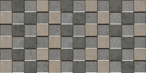 Orient Prism Charcoal Emboss Porcelain Tile