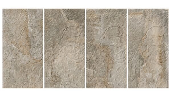 Orient Slate Crema (4 Face) Emboss Porcelain Tile